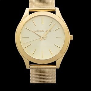 Michael Kors Runway Quartz Champagne Dial Women’s Watch